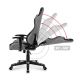 3. HZ-Ranger 6.0 Grey Mesh Gaming Chair