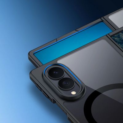 9. Dux Ducis Aimo Mag Case for Samsung Galaxy Z Fold 8 Wide - Black