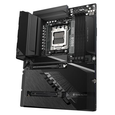 6. GIGABYTE B850 AORUS STEALTH AMD B850 Socket AM5 ATX