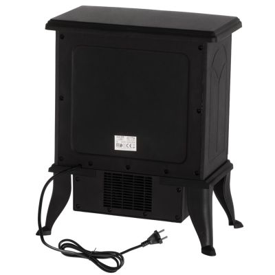 12. Electric fireplace | 2 heating levels: 1000W / 1800W | 3D flame effect | Adler Adler thermostat