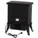12. Electric fireplace | 2 heating levels: 1000W / 1800W | 3D flame effect | Adler Adler thermostat
