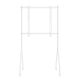 3. MACLEAN TV STAND / TROLLEY FOR MACLEAN TV, ON WHEELS, 37-80", MAX. LOAD 50KG, MAX. VESA 600X400, WHITE, MC-180