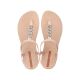 6. Ipanema Sandal Class women's flip-flop sandals, light beige with gold