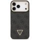 3. Guess 4G PU Triangle Logo & Stand Camera Magsafe Case for iPhone 17 Pro Max - Black