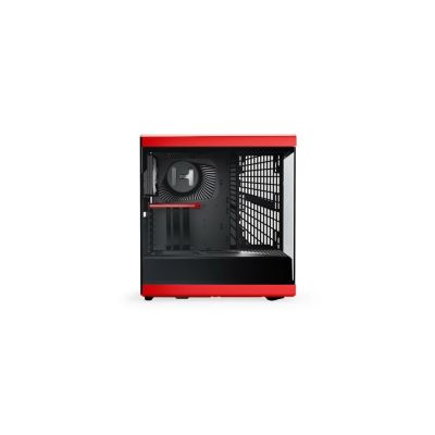 6. HYTE Y40 Midi Tower Black, Red