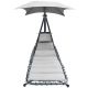 6. SWING ROCKING CHAIR WITH UMBRELLA LISBON GRAY