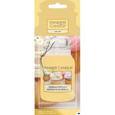 VANILLA CUPCAKE YANKEE car pendant