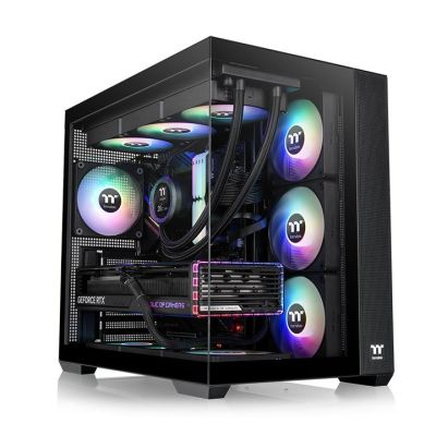 2. Thermaltake View 380 TG ARGB Black case