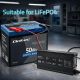 3. Qoltec Specialized charger for LiFePO4 battery 12V | 30A | PF 0.9 | LED | Smart charging