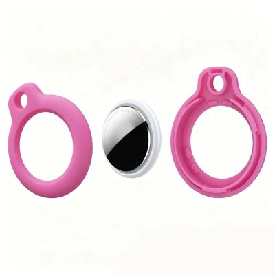 3. Tech-Protect Rough Case for Apple AirTag 1/2 - Pink