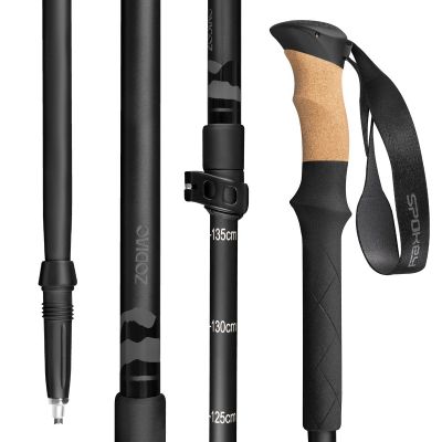 5. Spokey Zodiac trekking poles 105-135 cm three-segment SPK-944817