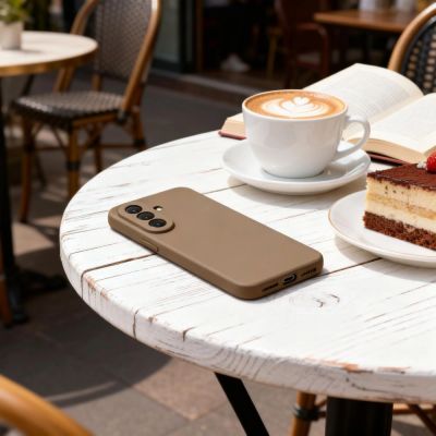 3. Tech-Protect Icon Case for Samsung Galaxy A37 5G - Brown