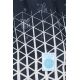 6. TOP TEN GRAPHIC kickboxing suit, black and white, XS (150 cm)