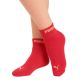 4. Puma Women's 3-Pack Ankle Socks Cotton Pink/Red/White