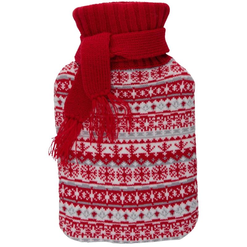 2. RUBBER HOT WATER BOTTLE IN A CASE ALPINA 0.7L NORDIC