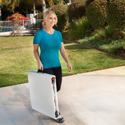 23. Folding table 122 cm with adjustable height 4428