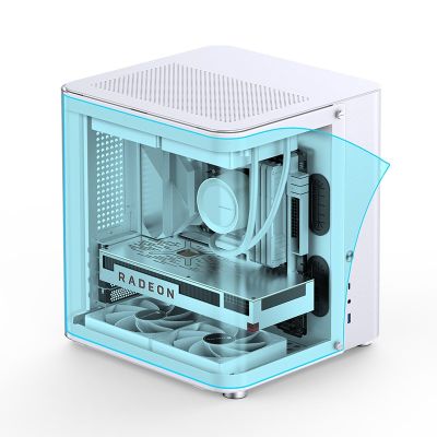 5. Jonsbo TK-1 2.0 computer case, white