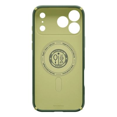4. Spigen Nano Pop MagSafe Case for iPhone 18 Pro / 17 Pro - Green