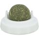 Catnip ball with handle, for cats, 5 cm, for sticking