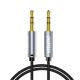Choetech AUX002 cable mini jack 3.5mm (male) / mini jack 3.5mm (male) 1.2m - black