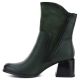 3. Women's green block heel ankle boots M.Daszyński SA269-1