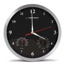 ESPERANZA WASHINGTON BLACK WALL CLOCK