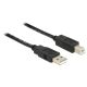 4. DeLOCK 20m, USB2.0-A - USB2.0-B USB cable USB A USB B Black
