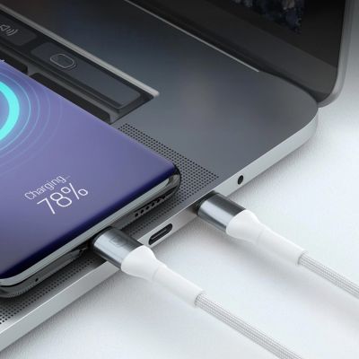 3mk Hyper Cable N-SERIES USB-A / USB-C 1m 9V/2A 18W / white