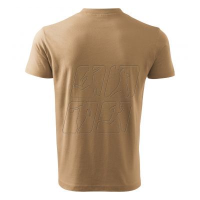 4. T-shirt Malfini V-neck M MLI-10208 sand