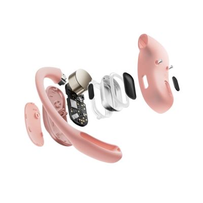 3. Shokz OpenFit Air Pink Wireless In-Ear Headphones