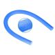 7. NOODLE PASTA FOR LEARNING TO SWIMMING FOR THE POOL ENERO 150x6CM BLUE