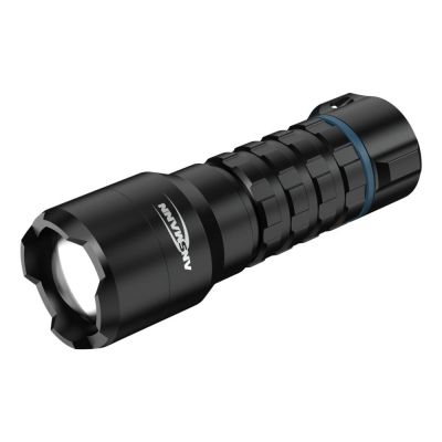 10. Ansmann TS450RF Black LED Handheld Flashlight