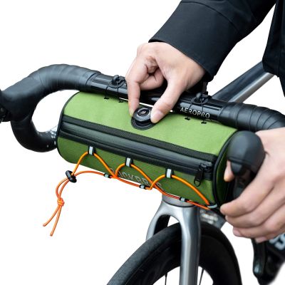 7. Rockbros TL002 ROAD TO SKY 1.5L Handlebar Bag Waterproof - Green