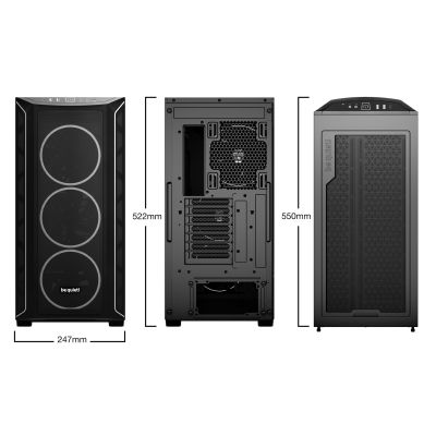 2. BE QUIET HOUSING! SHADOW BASE 800 FX BLACK