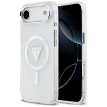 Guess IML Gradient Triangle Logo MagSafe Case for iPhone Air - Clear