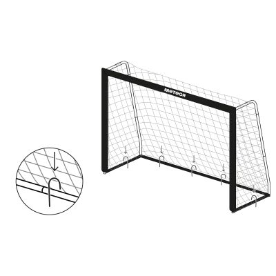 22. Meteor football goal 180x120x60 cm 16926
