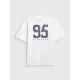 8. Boy's loose T-shirt with print 4F 4FJRSS26TTSHM3786-10S