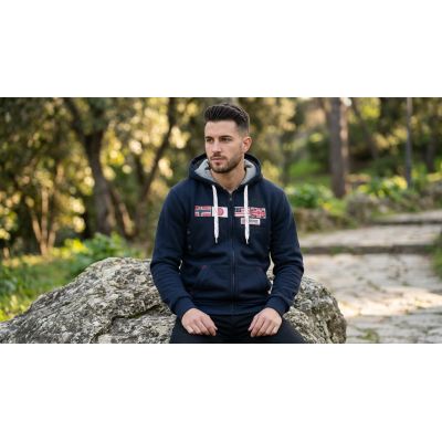 6. Men’s Sweatshirt Geographical Norway GORMA MEN 100 EO +BS (WT1880H/GN-NAVY)