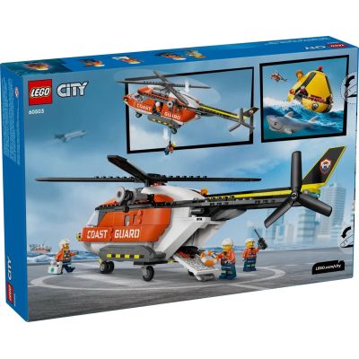 14. LEGO City 60503 Coast Guard Helicopter