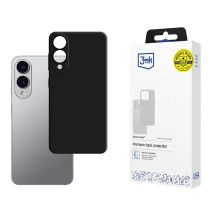 3mk Silicone Case for Samsung Galaxy S25 Edge - Black