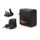 Urban Armor Gear 9B443811V4040 Mobile Charger Headphones, Smartphone, Universal, Tablet, Laptop Black, Orange AC Fast Charging Internal