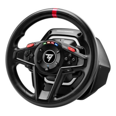 3. Thrustmaster T128 Black USB Steering Wheel + Pedals Analog PC, PlayStation 4, PlayStation 5