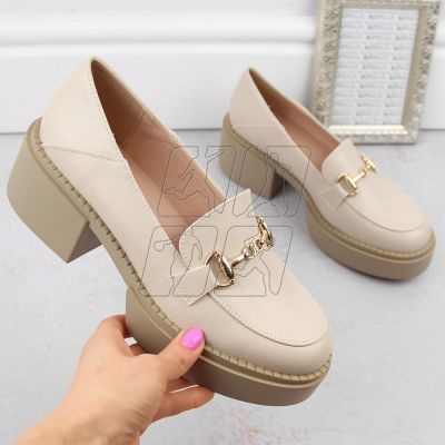 2. McKeylor W JAN291 beige high-heeled shoes