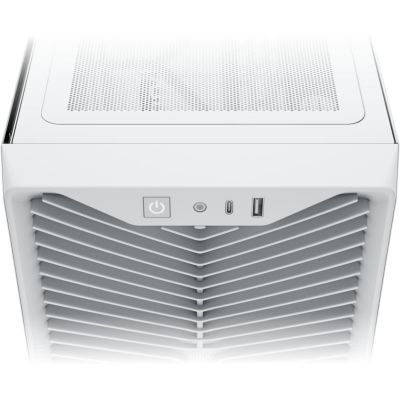 6. Corsair 3200D RS Mid-Tower White case