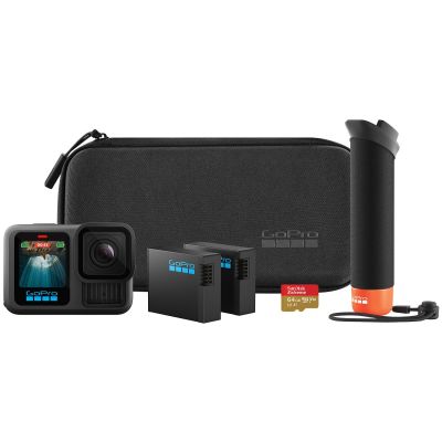 6. GoPro Hero 13 Black Action Camera Accessory Bundle