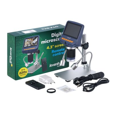 3. Levenhuk DTX RC1 220x Digital Microscope