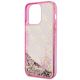 6. Guess GUHCP14XLC4PSGP iPhone 14 Pro Max 6.7" pink/pink hardcase Liquid Glitter 4G Transculent