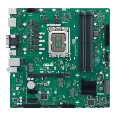 10. ASUS PRO B760M-CT-CSM Intel B760 LGA 1700 micro ATX