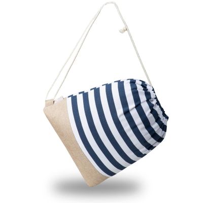 3. PREMIUM DRAWSTRING BACKPACK WITH PRINT SEMI LINE