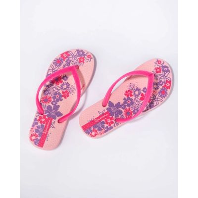 4. Ipanema Classic Happy pink children's flip-flops for girls